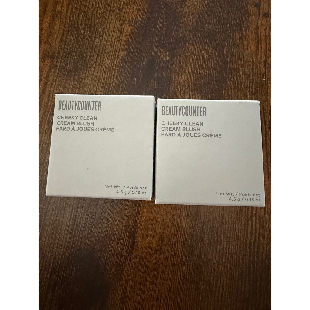 Beautycounter Cheeky Clean Cream Blush Lot of‎ 2 Goji Bright Pink Red NIB 0.15oz